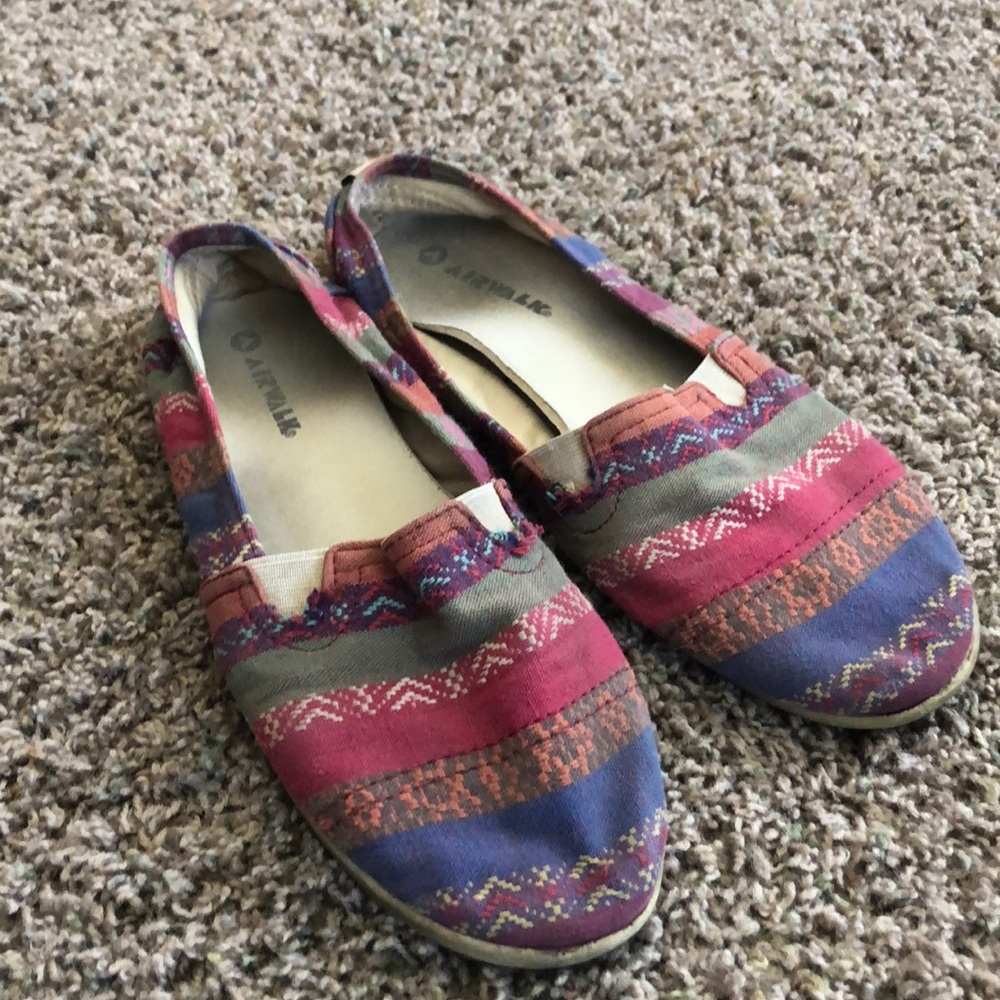 Multicolored airwalks